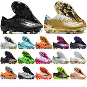 Cadeautas Kwaliteit Voetbalschoenen X Speedportal.1 FG Messis World Cup-schoenplaatjes Heren Outdoor Trainers Natuurlijk gazon Comfortabel zacht leer Voetbalschoenen US 6.5-11