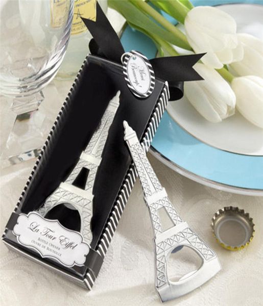 Gift La Tour Eiffel Tower Chrome Can Beer Bottle Opender Party Favor LZ00454199562