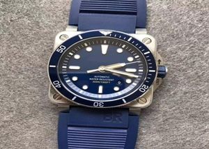 Cadeau Nato Strap Men Watch BR0392 BR03 92 Diver Pelican Instruments 42 mm Automatique Sapphire Crystal Wristwatch Sport Casual D5470690