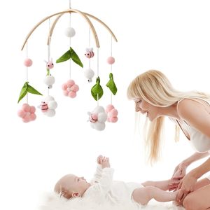 Coffrets Cadeaux Bébé Berceaux Hochet Jouet 0 12 Mois En Bois Mobile né Boîte À Musique Lit Cloche Jouets Suspendus Support Support Infant Berceau 230802