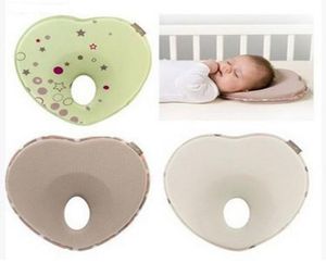 Conjuntos de regalo Almohada para bebé Forma infantil Posicionador para dormir para niños pequeños Cojín antivuelco Almohada para cabeza plana Protección para recién nacidos almohadas beb5304746