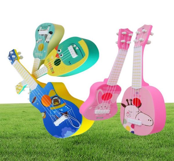 Conjuntos de regalo Juguetes para niños Instrumento musical Juguetes para bebés Ukelele Guitarra Montessori Educativo para niños pequeños Juegos de música 4996002