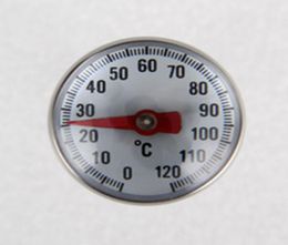 Ensembles de cadeaux thermomètre à eau mètre bébé thermomètre de lait de cuisson à la cuisine en acier inoxydable thermomètre Instant 3652163