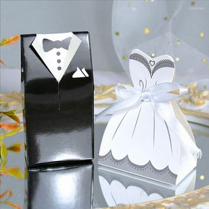 Geschenkwikkeling 10/20 stcs bruid bruidegom vorm doos snoepverpakking trouwfeest geschenken voor gasten verloving decorbenodigdheden