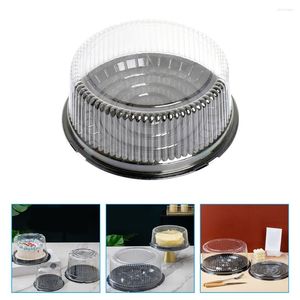 Geschenkwikkeling 10 PCS BAKKERY PACKING BOX CONTAPTERS DICTS MINI CLEAR DOOS Cupcake Tier Stand Cake Birthday Dome