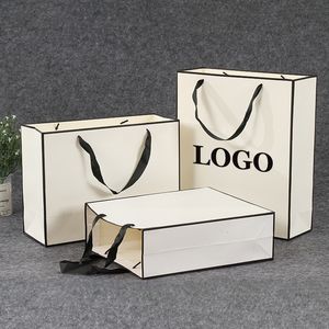 Gift Wrap 10 Pcs Custom Gift Paper Package Bag For Small Business Wedding Favors Valentines Day Gifts Bag Personization Package Bags 230720