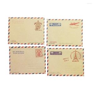 Envoltura de regalo 10 pcs/lote 96 73 mm de moda linda mini saperery envolvente estilo romántico envolvente tarjeta de felicitación envueltos de postal