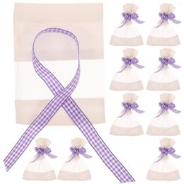 Geschenkwikkeling 10 PCS Sachet Bag opbergtassen Lavendel lege geur decoratief zakje voor garderobe