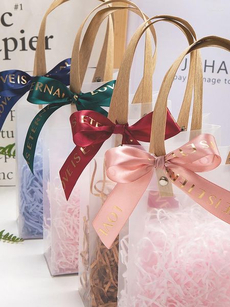 Papel de regalo 10 piezas Favores de boda para invitados Bolsas de embalaje para empacar productos Cajas misteriosas Caja premium en regalos misteriosos