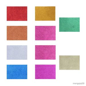 Geschenkwikkeling 10 vellen gekleurd Sparkly Paper Cardstock Paper Glitter Paper voor DIY Projects Geschenkdoos Inpakken Verjaardagsfeestje Decor R230814