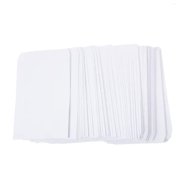 Cadeau cadeau 100 pcs courrier sac enveloppe sac enveloppes vierges papier lettre emballage bureau fichier factures d'argent