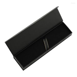 Emballage cadeau 100 Pcs/Lot 7 couleurs Corée Style boîte Creative école bureau papeterie stylo noir affaires en gros