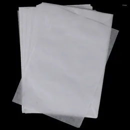 Envoltura de regalo 100pcs traque translúcido copia de papel de impresión Dibujo de ingeniería