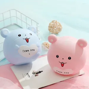 Enveloppe-cadeau 10pcs Box mignon dessin animé souris en plastique emballages en plastique Bolles de bonbons pour baby shower anniversaire fête des faveurs de naissance de bébé