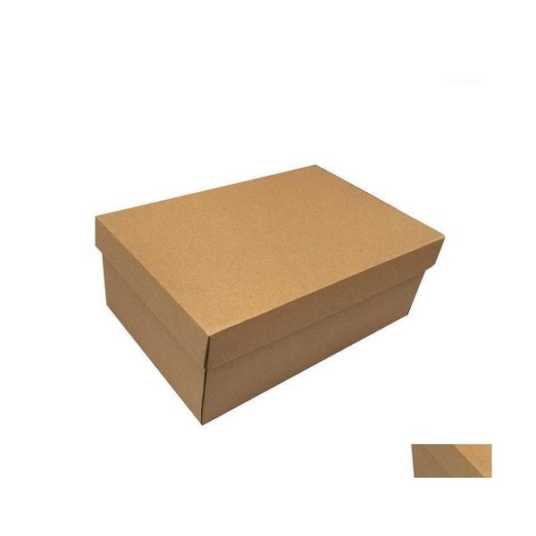 Envoltura de regalo 10 Unids Zapatos Personalizados Embalaje de Cartón Cajas Móviles Cajas de Papel Corrugado Cajas de Cartón Para Embalaje 1 Entrega Directa a Casa Dh1Lz