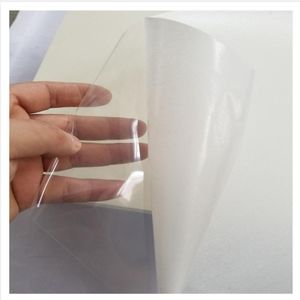 Envoltura de regalo 10 unids / lote Autoadhesivo PET Etiqueta transparente Papel imprimible A4 Impermeable para inyección de tinta / Impresora láser Etiquetas adhesivas
