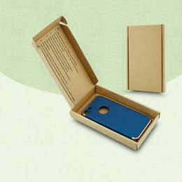 Papel de regalo 10 Uds caja de teléfono caja de embalaje papel de cartón duro para cajas de embalaje de joyería