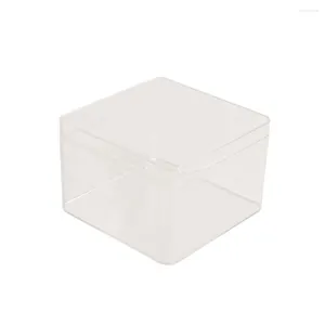 Geschenkwikkeling 10 stcs/set cookie box Clear Favor Boxes Macaron Candy Storage Jeweley Display