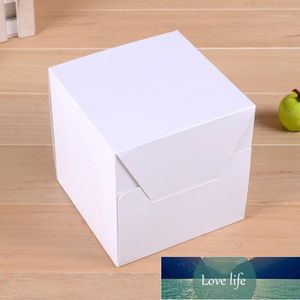 Gift Wrap 10 stks Witte Dozen Papier Verpakkingen DIY Square Storage Voor Cupcake Handgemaakte Zeep Craft 12 x 12cm1