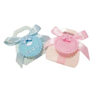 Cadeau cadeau 12/24/36pcs bébé douche guirlande boîte de bonbons emballage garçon fille enfant pour invité fête d'anniversaire faveurs décor fourniturescadeau