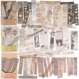 Cadeau cadeau 120 pcs Scrapbook autocollant Washi papier autocollants note décoration planificateur auto-adhésif pour l'artisanat