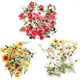 Cadeau cadeau 120pcs belle rétro fleur autocollant ensemble animal transparent scrapbooking manuel décoration