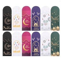 Gift Wrap 12pc Eid Mubarak Envelops Money Cardhouder Ramadan Decoratie 2024 Islamitische moslim al-Fitr uitnodigingsbenodigdheden