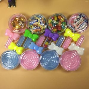 Geschenkwikkeling 12 stks Baby Candy Birthday Decorations Lollipop Boxes voor douche bruiloftsfeest gunsten