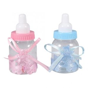 Emballage cadeau 12 pièces fille garçon bébé douche décorations chocolat bonbons bouteille baptême faveurs noël Halloween fête cadeaux boîte plastique CaseGift