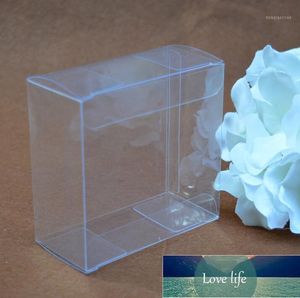 Gift Wrap 15x15x3cm PVC Box Clear Transparent Plastic Dozen Opslag Sieraden Bruiloft / Kerstmis / Candy / Party voor Verpakking1 Fabriek Prijs Expert Design Quality Nieuwste
