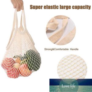 Envoltura de regalo 1pc Malla de malla bolsas de bolsas de frutas vegetales Bolsas de embalaje de compras Bolso de hombro Fábrica Precio de fábrica Experto diseño de calidad Último estilo Estado original