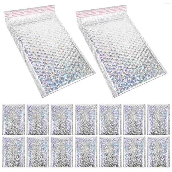 Emballage cadeau 20 PC Sac laser pour emballage Case de téléphone postal Small Enveloppes Mailers