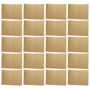 Geschenkwikkeling 20 PCS Dank u kaarten Bulknotes Blank afdrukbare Note Bruiloftuitnodiging