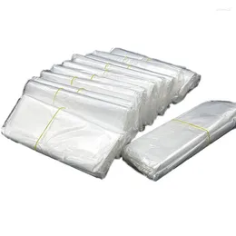 Emballage cadeau 2000pcs / lot 10x15cm transparent transparent rétractable sac thermoscellé POF emballage sacs en plastique pour boîtes de bouteilles cosmétiques