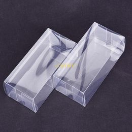 Geschenkomwikkel 200 %/Lot Grote rechthoekige plastic transparante doos/Clear PVC Packaging Box Sample/Cadeau/Crafts Display Boxes Drop levering DHPQM