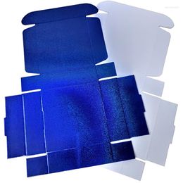 Geschenkomschakeling 20 stcs Blue Glitter Holografische doos