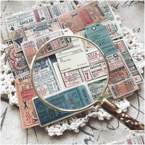 Gift Wrap 22 Stuks Oude Ticket Junk Journal Ephemera Vintage Sticker Decoratieve Tim Holtz Stijl Diy Dagboek Scrapbooking Materiaal Levert Dhy8W