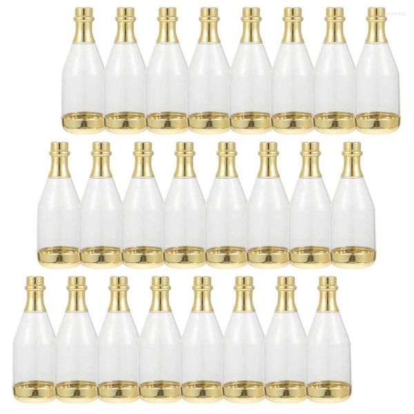 Cadeau cadeau 24 pcs Bar Mitzvah Douche nuptiale Favorise Mini Bouteilles de champagne en vrac Adulte Invités Mariage Candy Adultes Cadeaux Bébé