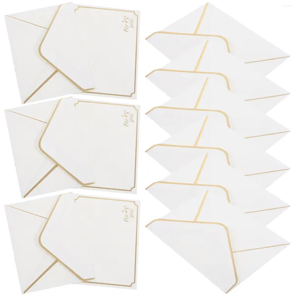 Emballage cadeau 24 pièces petite enveloppe Mini enveloppes papeterie compacte carte décorative papier Invitation multi-fonction