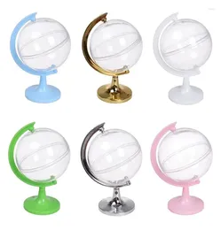 Enveloppe cadeau 24 pièces mini rond gale plaquée et le monde en forme de globe de mariage d'anniversaire de mariage de bonbons de boîte à conteneurs de fête