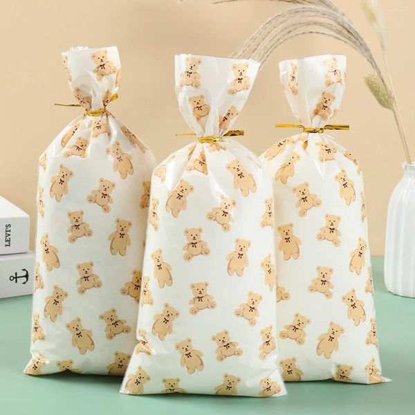 Enveloppe cadeau 25 / 50pcs Sac à bonbons d'ours mignon