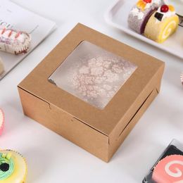 Emballage cadeau 25 pièces boîte à pâtisserie moderne biscuits légers pliable anti-tache anniversaire Dessert sucré Cupcakes papier