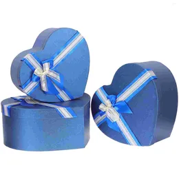 Geschenkwikkeling 3 PCS Flower Packaging Box Cajas de Regalo Boxes Deksels Pakking aanwezig