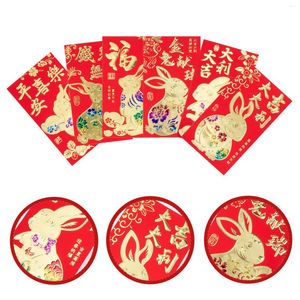 Geschenkwikkeling 30 PCS Jaar de rode envelop Chinese enveloppen bruiloftsportjes Japanse geschenken papieren tas