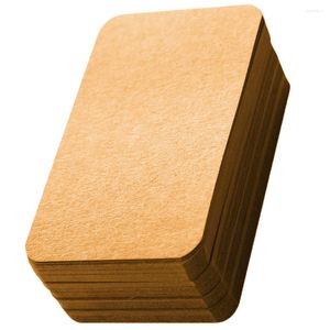 Papier Cadeau 300 Pcs Kraft Carton Cartes Flash Étudier Petite Note Cartes Vierges Mémoire Flashcards Apprentissage Papier De Voeux