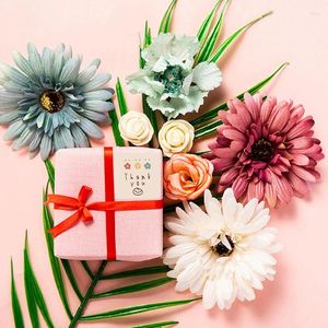 Enveloppe-cadeau 300pcs / rouleau dessin animé floral merci autocollants vacances / anniversaire / mariage cadeaux décor scellant autocollant enveloppe étiquettes