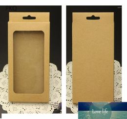 Enveloppe cadeau 30pcs Kraft Paper Box Black Cardboard Téléphone Packaging1 Factory Expert Design Quality Dergest Style Original ST9505165