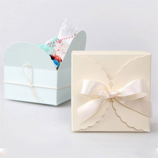 Emballage cadeau 30pcs / Lot Kraft Coffret Cadeau Bonbons Snack Boîtes Pour Bonbons / Gâteau / Bijoux / Cadeau / Fête Boîtes D'emballage De Mariage Baby Shower Favors Fournir 220913