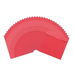 Papel de regalo Paquetes de 30 piezas Bolsas de papel Kraft Sobres Blu-ray Cubiertas de disco DVD Fundas protectoras Estuche de almacenamientoRegalo