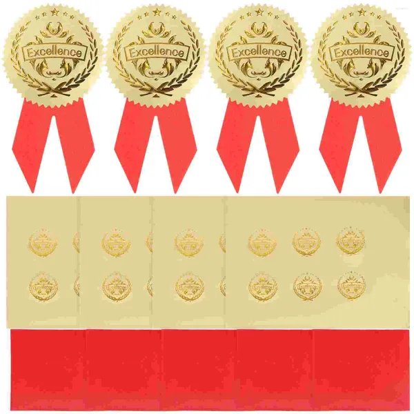 Emballage cadeau 36 ensemble de médailles autocollants événement sportif Universal Medal Awards